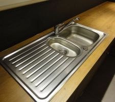 L'évier de la cuisine