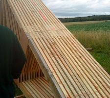 Stockage des première fermettes