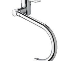 Mitigeur cuisine rabattable