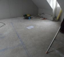 24/11 à 10h une autre vue du tracage