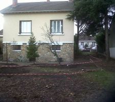 Maison du voisin - suite &agrave; d&eacute;coupe du terrain initial