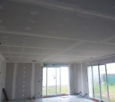 Bandes placo en cours