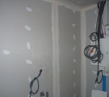 Bandes placo en cours