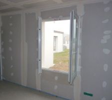 Bandes placo en cours