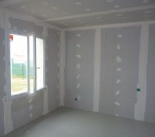 Bandes placo en cours