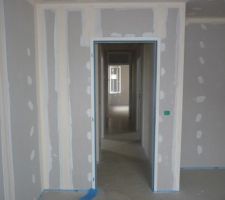 Bandes placo en cours