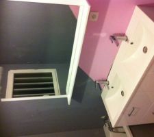 Salle de bain en cours de realisation
