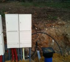 Vue de notre terrain