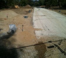 Vue de l'entr&eacute;e du lotissement