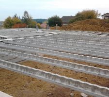 Plancher poutrelle hourdis