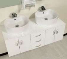 Meuble double vasque 120