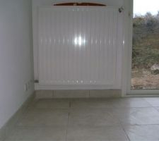 Radiateur pas droit