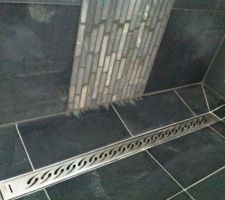 Douche italienne dans la chambre d'amis ;)
(ardoise