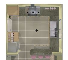 Et voilà, la cuisine prend forme. Plus que quelques détails à finaliser et le rêve deviendra réalité ;)