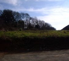 Terrain : vue su sud