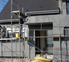 Pon&ccedil;age et d&eacute;but pose du filet