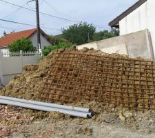 Ferraillage pour les fondations.
