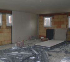 19122009 isolation murs partie nuit et SDB RDC