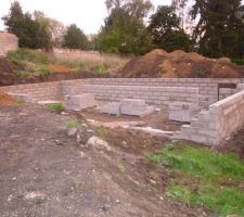 Vide sanitaire sur une hauteur de 1m20.