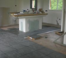 Pose carrelage cuisine