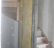10062009 cloison escalier en construction