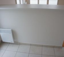 Mini bar de la cuisine Américaine existante