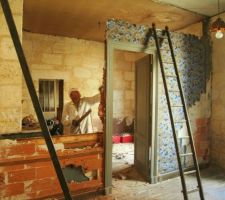 Dépose cloisons pieces 1/2