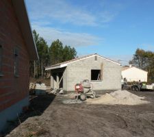 Le garage est presque fini