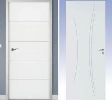 Idées portes pour l'étage (ou aussi rdc ?) : portes Righini Ketch et/ou Kaori à peindre...