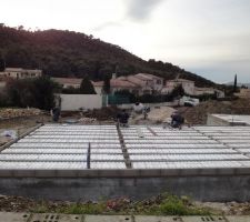 Mise en place plancher