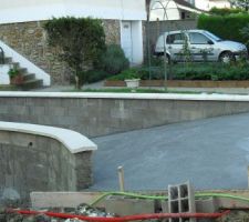 Descente de garage termin&eacute;e.