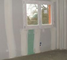 Placo de notre chambre