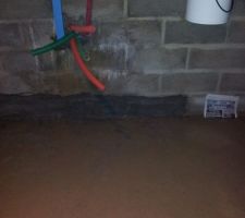 Humidit&eacute; apparente....
La maison est receptionnable d'apr&egrave;s le conducteur de travaux de MAISON BELL.