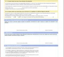 Demande de permis de construire