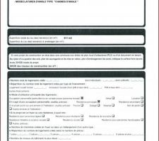 Dmande de modification du permis de construire ( Feuiilet 4 )