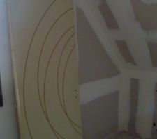 La porte de notre chambre
