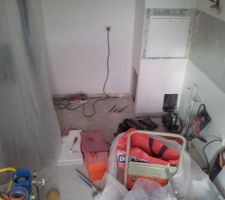 Travaux de plomberie et d'électricité