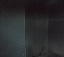 01/12 - 8h30.
Le cellier vue de l'extérieur