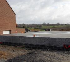 Saint Nicolas!!! la dalle est coul&eacute;e!!!