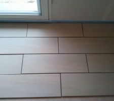 Choix pour la pose du carrelage ou alors voir 2eme photos...