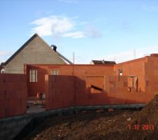 Emplacement future terrasse