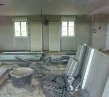 A part les déchets sa commence à ressembler à une maison