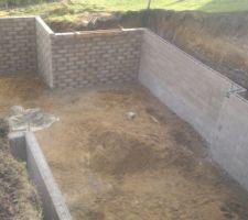 Une partie du sous sol