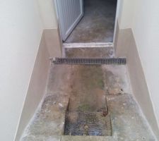 R&eacute;sultat apr&egrave;s camouflage !!!!!!!!...!!!
La couleur plus fonc&eacute; juste avant il y avait de l'humidit&eacute; continuelle et de la verdure..... un peu comme au sol....noir et vert.... 

MERCI MAISON BELL !!!!!