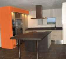 Essai de couleur avec caisson orange!