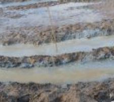 Un peu d'eau dans les semelles...