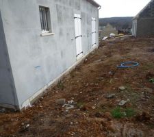 Affaissement de terrain , je viens de perdre 10 cm coté terrasse