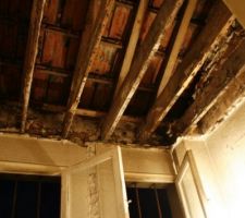 La future salle d'eau...