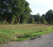 Notre terrain au calme comme on voulait !