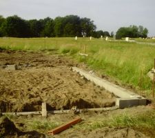 Debut des fondations